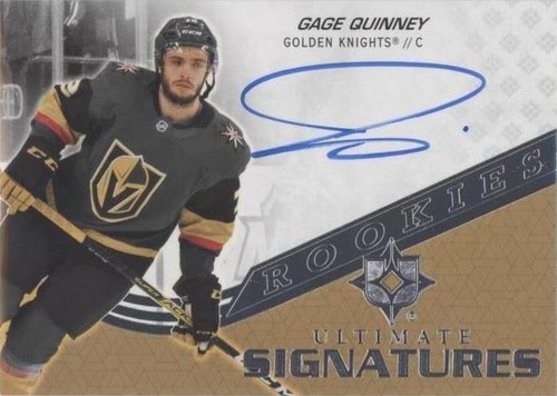 2020-21 Upper Deck Ultimate Collection - Gage Quinney #USR-GQ