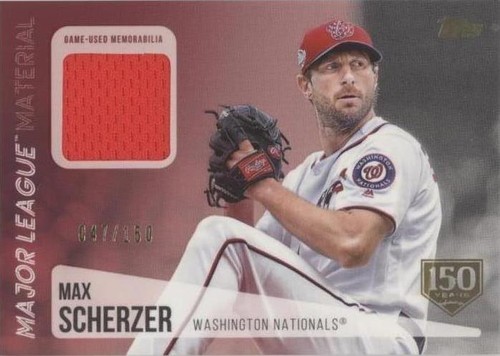 2019 Topps - Max Scherzer #MLM-MS