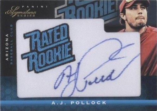 2012 Panini Signature Series - A.J. Pollock #101