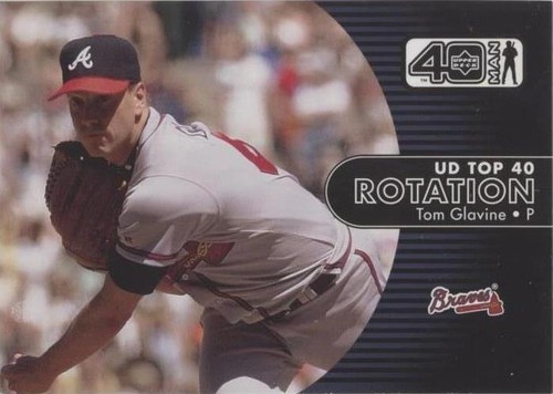 2002 Upper Deck 40 Man - Tom Glavine #1138