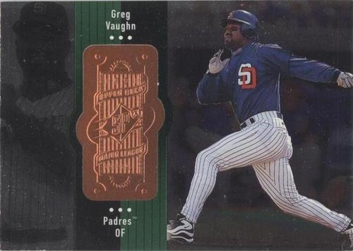 1998 SPx Finite - Greg Vaughn #314
