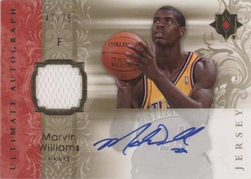 2006-07 Ultimate Collection - Marvin Williams #AU-MW