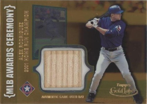 2002 Topps Gold Label - Alex Rodriguez #ACR-AR