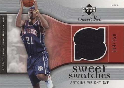2005-06 Upper Deck Sweet Shot - Antoine Wright #SW-AT