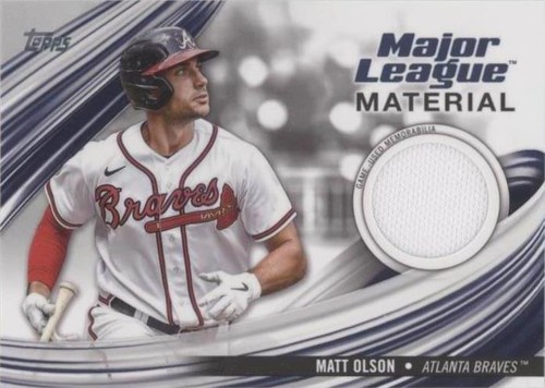 2023 Topps Series 1 - Matt Olson #MLM-MO