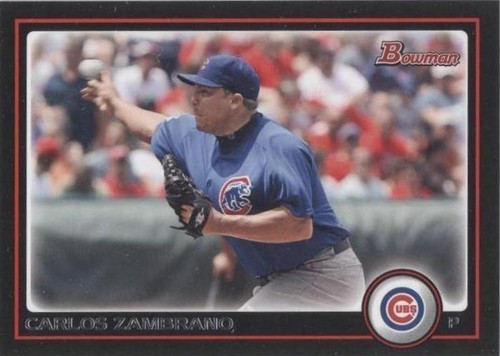2010 Bowman - Carlos Zambrano #183