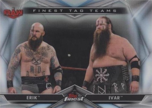 2020 Topps Finest WWE - Erik Ivar #TT-5