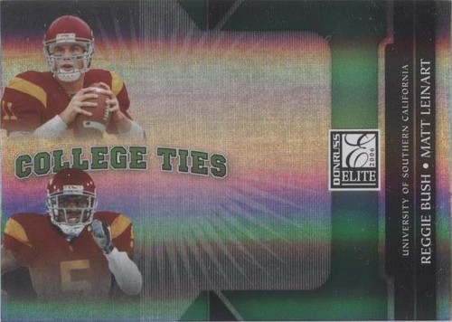 2006 Donruss Elite Matt Leinart Reggie Bush #CT-8