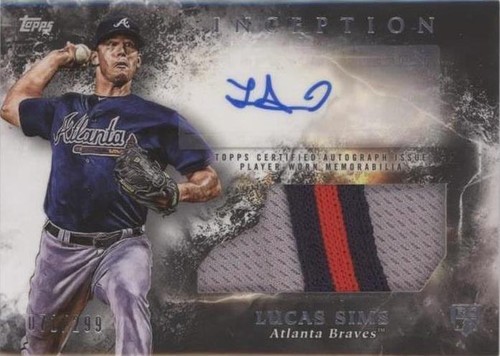 2018 Topps Inception - Lucas Sims #IAP-LS