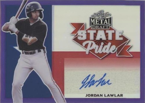 2021 Leaf Metal Draft - Jordan Lawlar #SP-JL1
