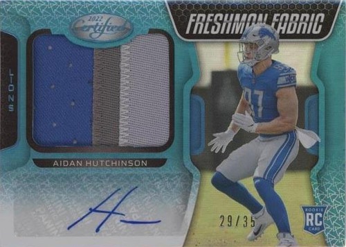 2022 Panini Certified Aidan Hutchinson #220