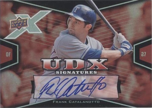 2008 Upper Deck X - Frank Catalanotto #FC