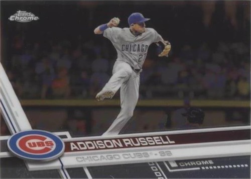 2017 Topps Chrome - Addison Russell #36