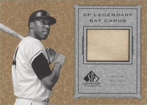 2001 SP Legendary Cuts - Willie McCovey #B-WMC
