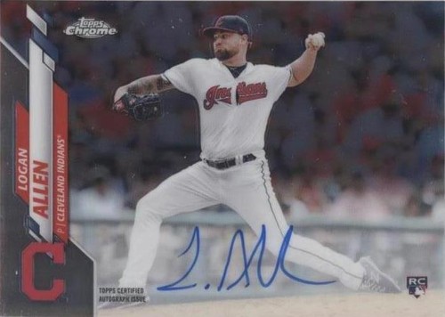 2020 Topps Chrome - Logan Allen #RA-LA