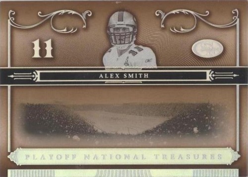 2006 Playoff National Treasures Alex Smith #69