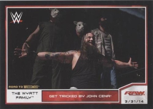 2014 Topps WWE Road to Wrestlemania - Bray Wyatt #93