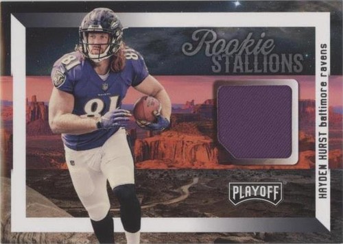 2018 Panini Playoff Hayden Hurst #8