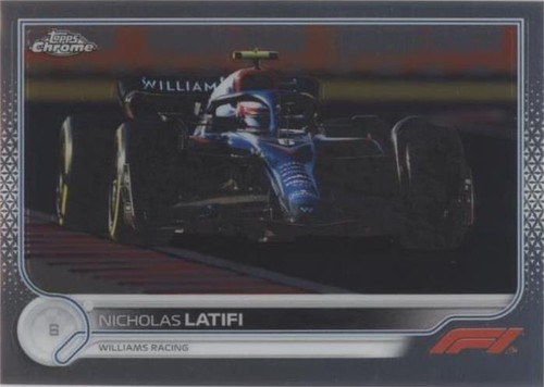 2022 Topps Chrome Formula 1 - Nicholas Latifi #123