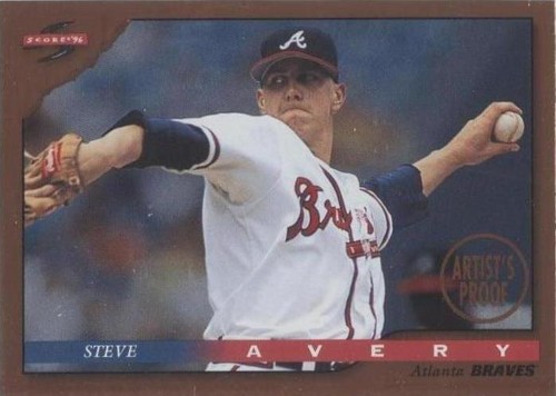 1996 Score - Steve Avery #73