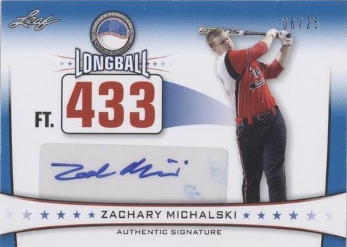 2013 Leaf Power Showcase - Zachary Michalski #LBA-ZM1