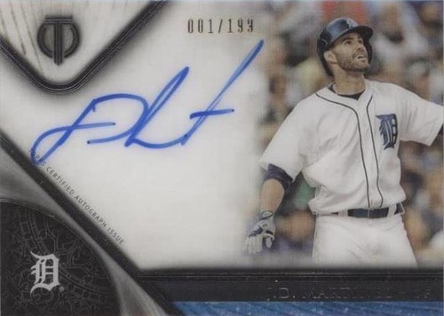 2017 Topps Tribute - J.D. Martinez #TA-JM