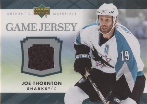2007-08 Upper Deck - Joe Thornton #J-JT