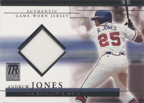 2002 Topps Reserve - Andruw Jones #TRJ-AJ