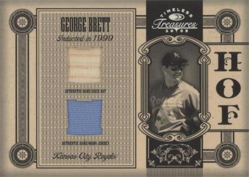 2005 Donruss Timeless Treasures - George Brett #HOF-35