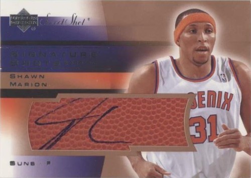 2003-04 Upper Deck Sweet Shot - Shawn Marion #SM