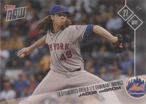 2017 Topps Now - Jacob deGrom #186