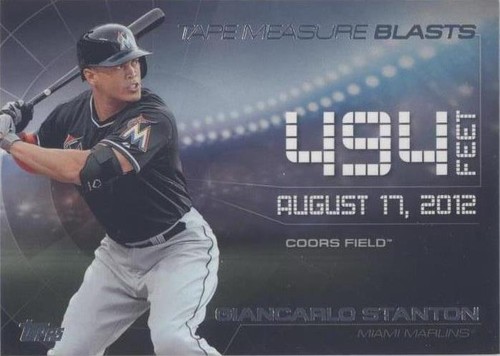 2015 Topps Update Series - Giancarlo Stanton #TMB-7