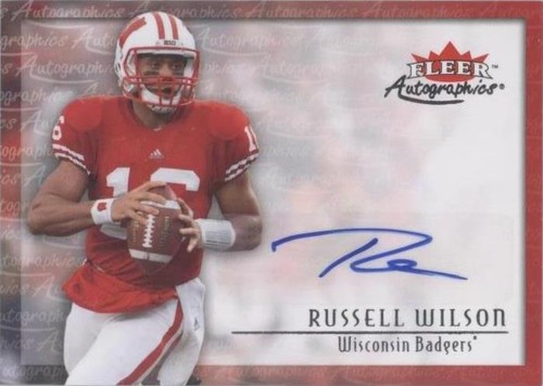 2012 Fleer Retro Russell Wilson #00AU-RW