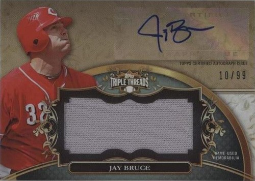 2013 Topps Triple Threads - Jay Bruce #UAJR-JBR2
