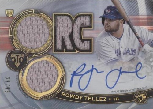 2019 Topps Triple Threads - Rowdy Tellez #RFPAR-RT