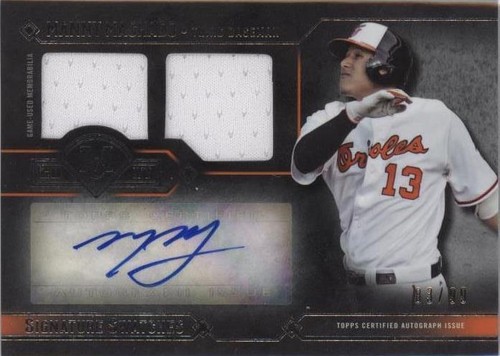 2017 Topps Museum Collection - Manny Machado #DRA-MM