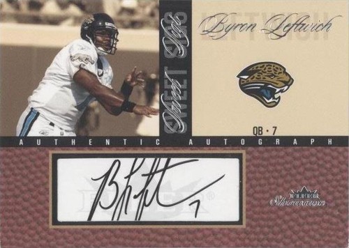 2004 Fleer Showcase Byron Leftwich #SSA-BL