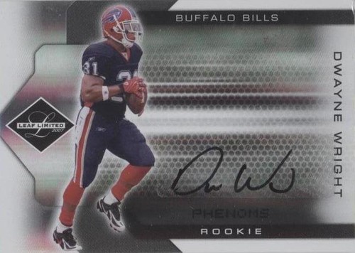 2007 Leaf Limited Dwayne Wright #316