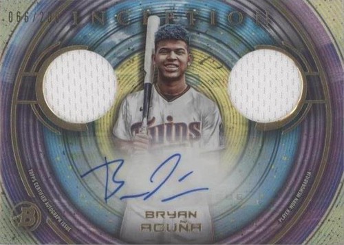 2022 Bowman Inception - Bryan Acuna #IADR-BA