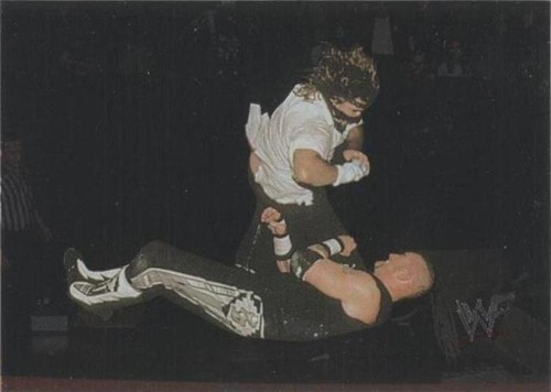 2000 Comic Images WWF No Mercy - Mankind #1