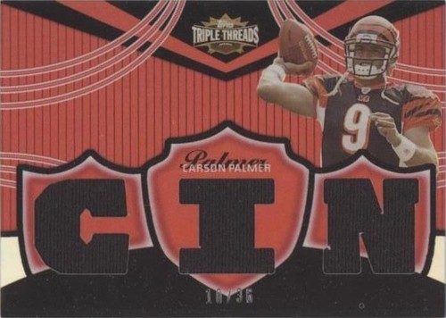 2006 Topps Triple Threads Carson Palmer #TTR-31