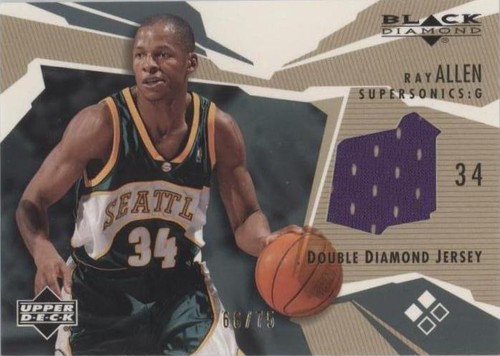 2003-04 Upper Deck Black Diamond - Ray Allen #BD2-RA
