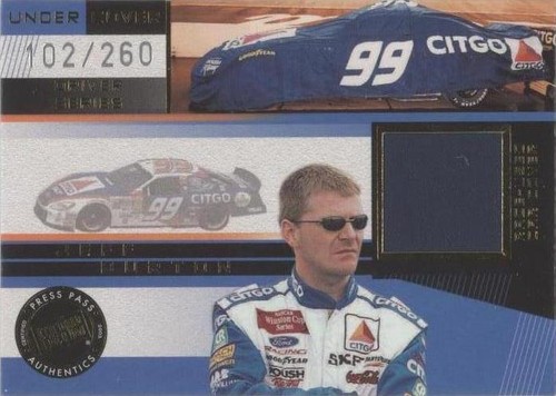 2003 Press Pass Eclipse - Jeff Burton #UCD 8