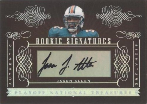 2006 Playoff National Treasures Jason Allen #165