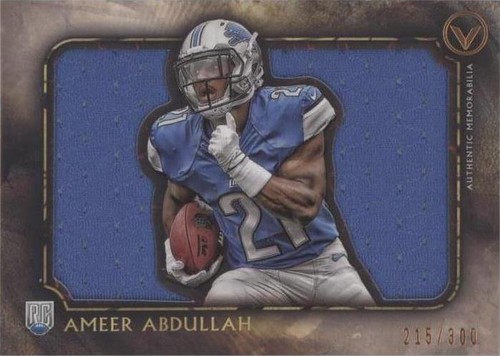 2015 Topps Valor Ameer Abdullah #VJR-AA