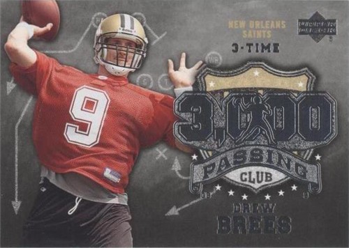 2006 Upper Deck Drew Brees #3KP-BR