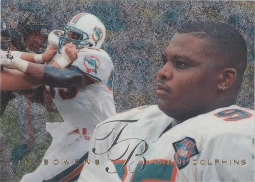 1995 Flair Tim Bowens #106