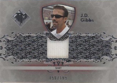 2012 Press Pass Total Memorabilia - J.D. Gibbs #TM-JD
