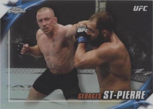 2019 Topps Chrome UFC - Georges St-Pierre #UFCK-GSP