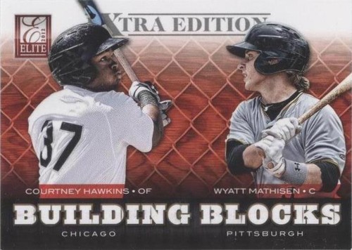 2012 Elite Extra Edition - Courtney Hawkins Wyatt Mathisen #10